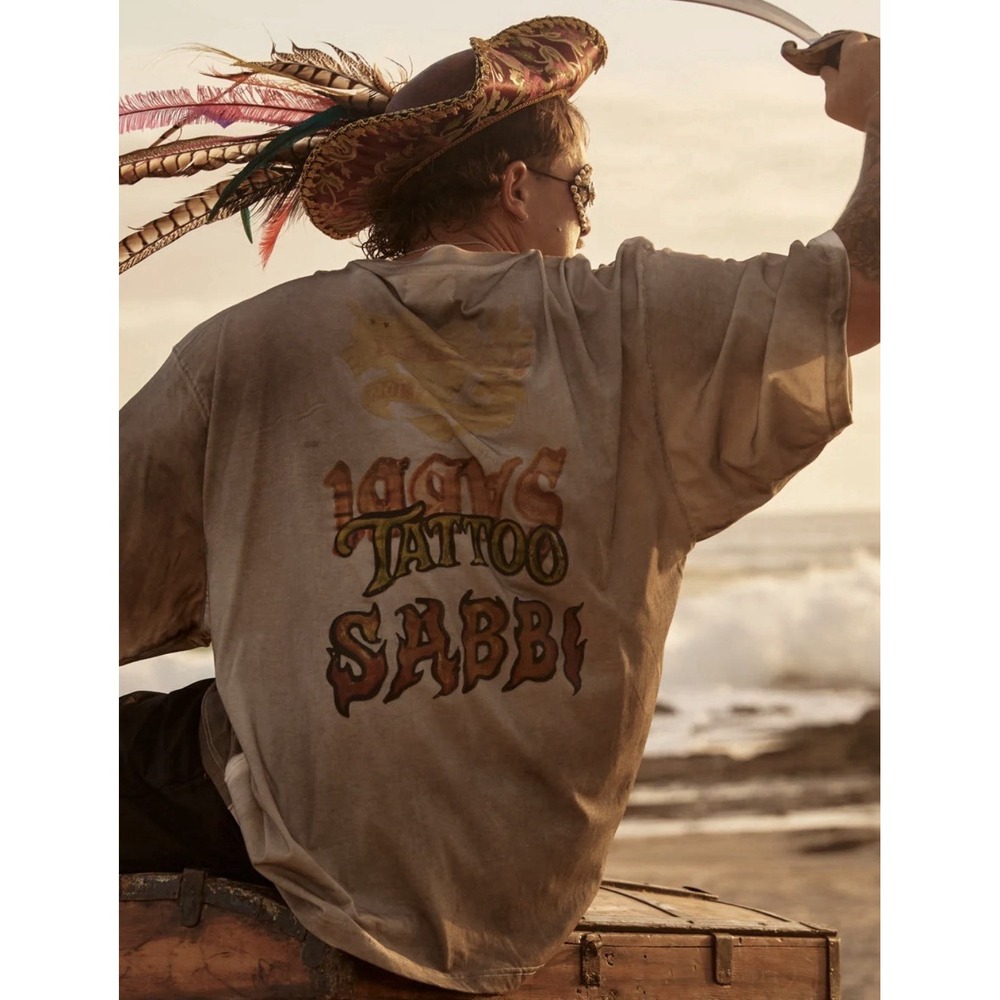 NWT Sabbi Pirates Dare To Be Different Unisex Medium/M Men's Women's Oversized